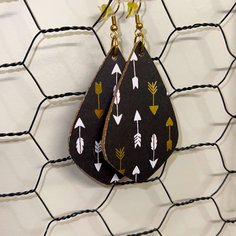 Cork Handmade earrings